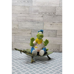 Eureekas Castle Puppet Magellan Dragon Eureka Rubber Hand Puppets Pizza Hut 1990